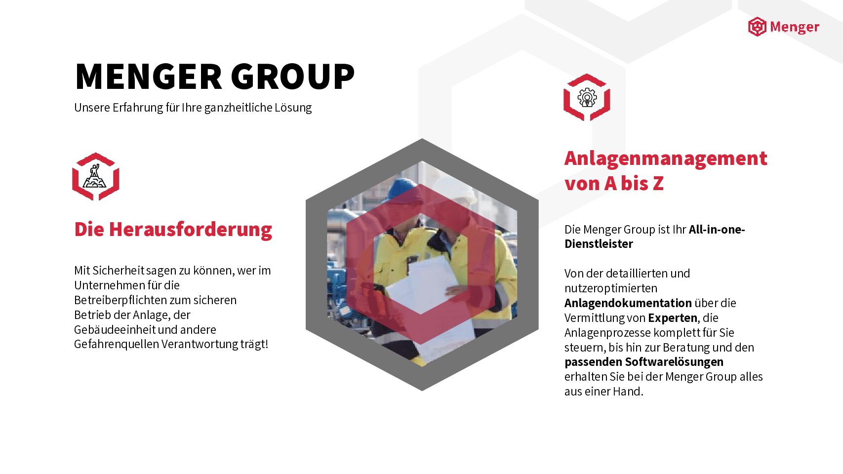 Firmenpräsentation Menger Group [pdf]