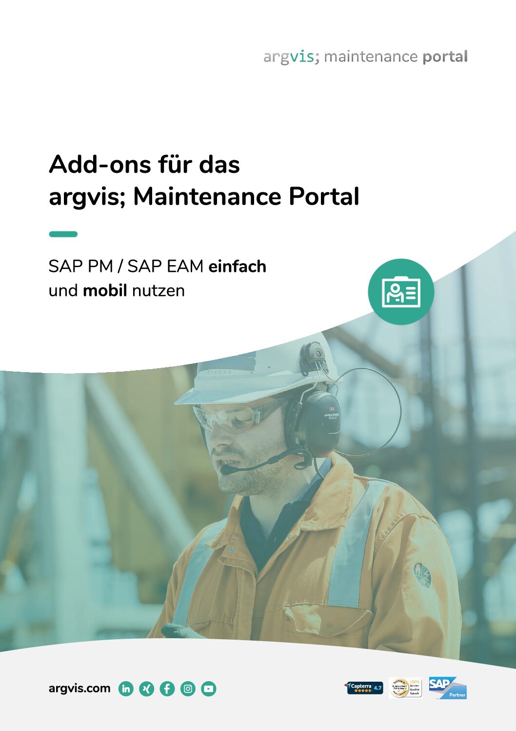 Flyer Checklistengenerator: Add on für argvis; Maintenance Portal